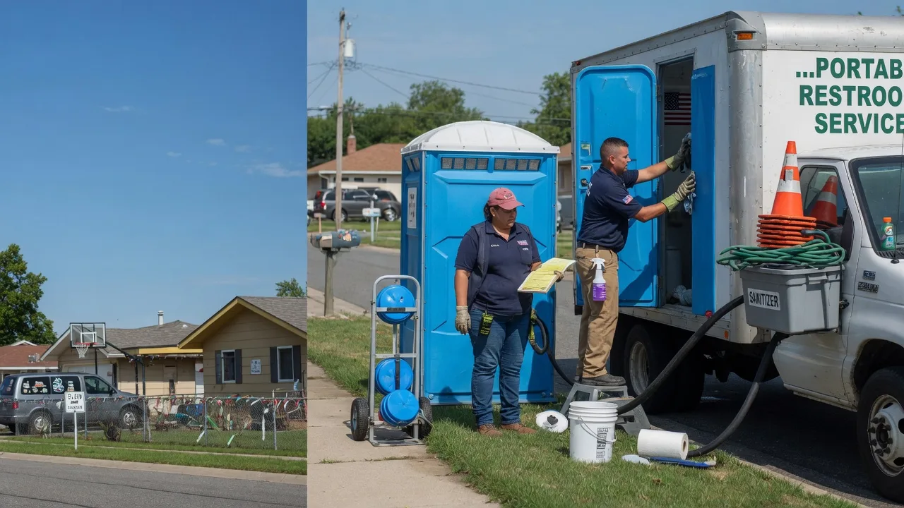 Portable Toilet Rental in North Olmsted, OH near me